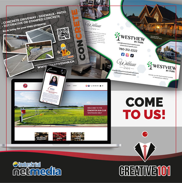 Come to Creative101 for all your graphic design needs.